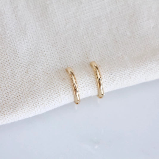 Mesa Blue Everyday Hoop Earrings