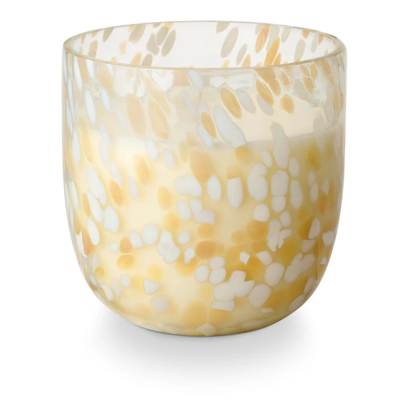 Illume Aperol Crush Sun Glass Candle has a luxury, fresh, Citrus Scent in Radiant Sun-Inspired Glass. This is the scent of Summer! Beautiful, modern, chic glass design. 