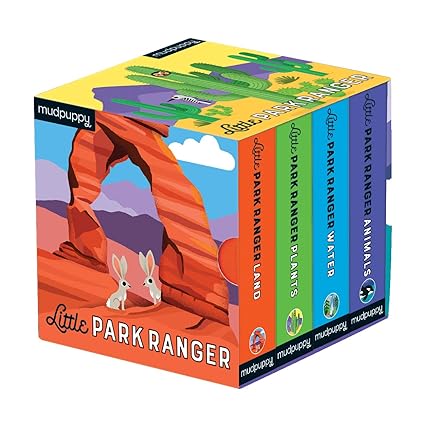 Mudpuppy Little Park Ranger Board Book Set
