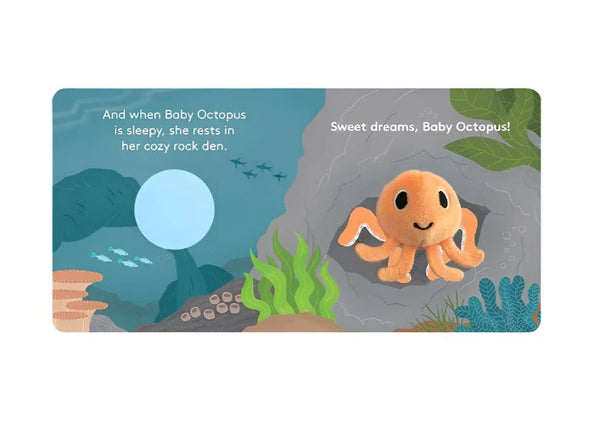 Baby Octopus: Finger Puppet Book