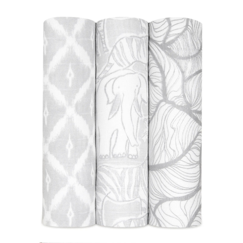 Aden & Anais 3 pack silky soft swaddles