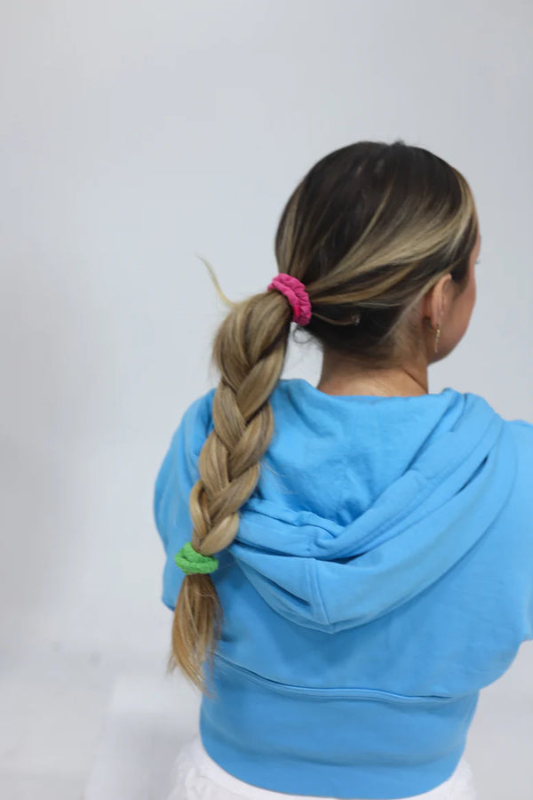 KAXI Skinny Sweat-Proof Hair Ties