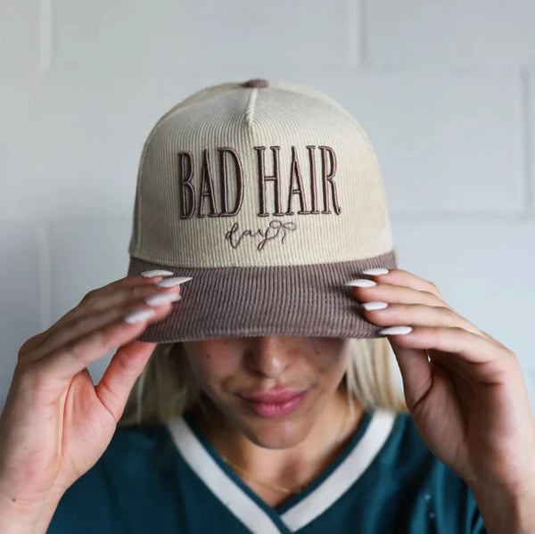 KAXI Bad Hair Day Trucker Hat- Grandpa Brown color combo