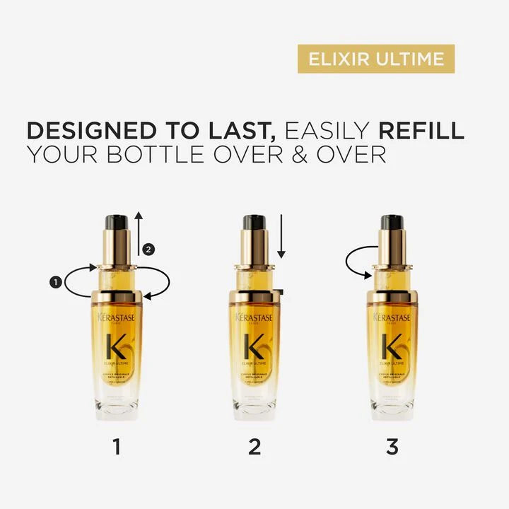 KÉRASTASE ELIXIR ULTIME ORIGINAL HAIR OIL REFILL