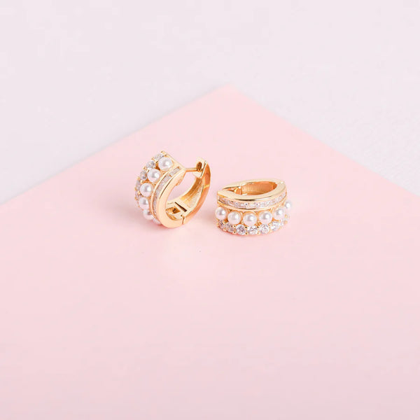 Mineral & Matter Pegasus Hoop Earrings