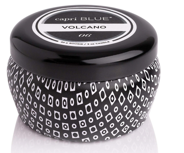 Capri Blue Volcano Black Mini Tin, 3 oz