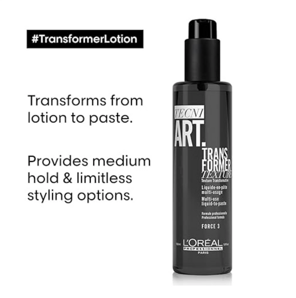 L'Oreal Tecni.Art Transformer Lotion for Heat Protection & Blow Dry