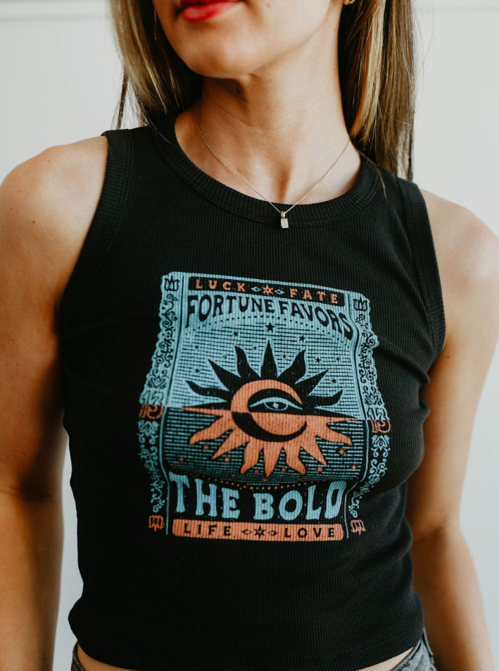 Fortune Card Relaxed Tank