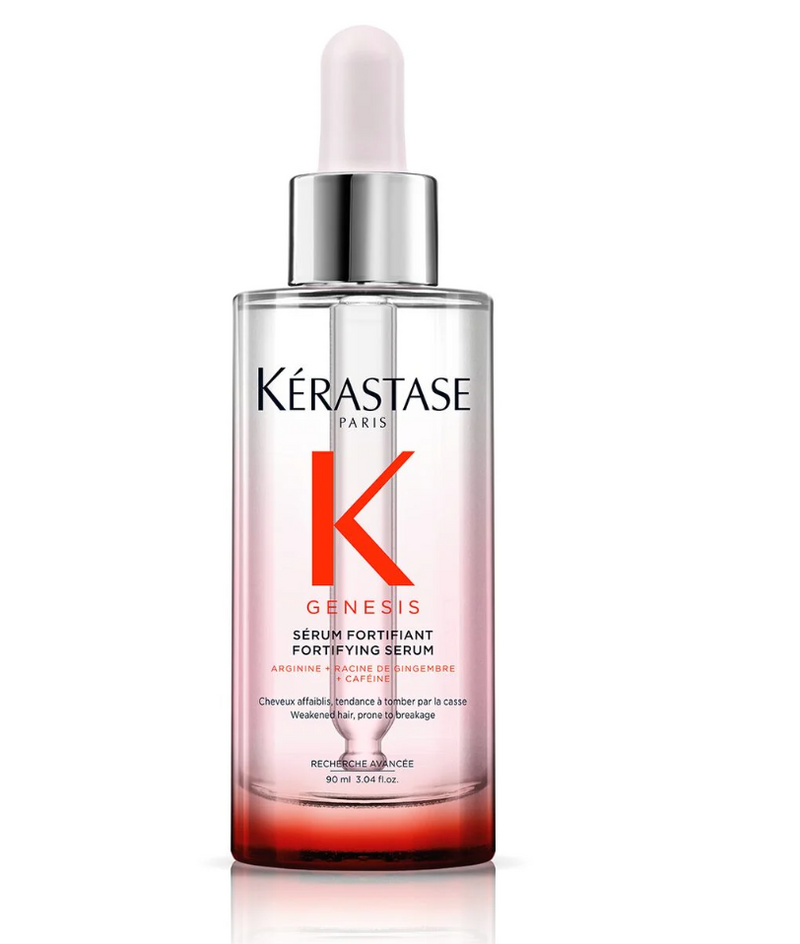 Genesis Serum Fortifiant by Kérastase - Advanced Hair Serum for Resilience and Anti-Breakage. Silicone-free. Strengthens hair day after day. It is an award winning best seller and top performer for helping with hair-fall.  