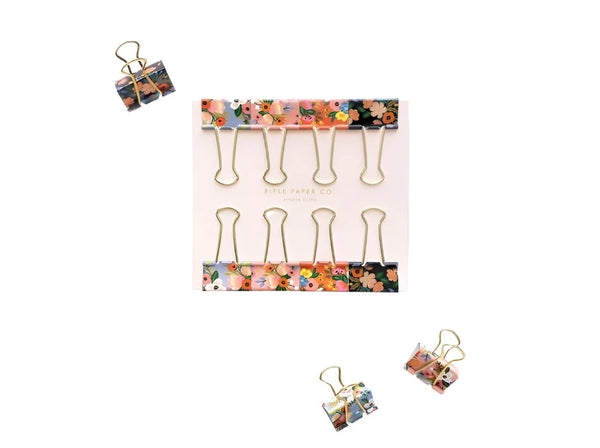 Rifle Paper Co. Binder Clips