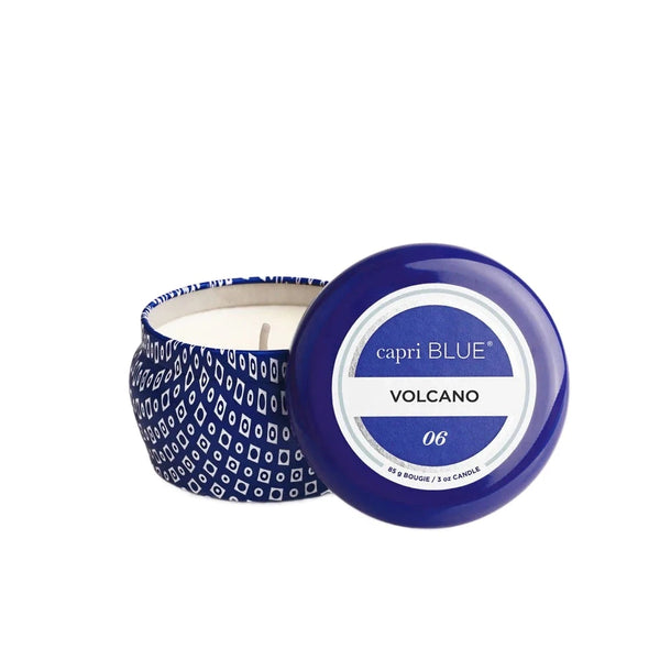 Capri Blue Volcano Blue Mini Tin, 3 oz