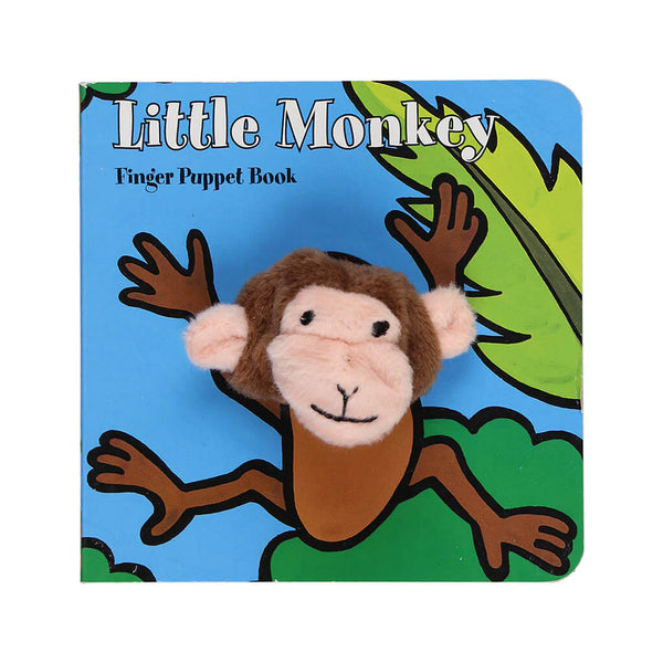 Little Monkey: Finger Puppet Book