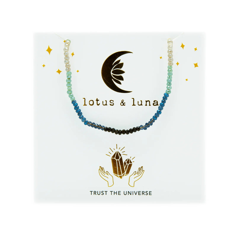 Lotus & Luna Goddess Necklace